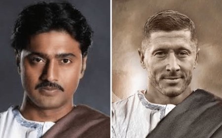 লা লিগায়, গোল মেশিন রবার্ট লেভান্ডোস্কি পরিণত হলেন ‘গোলন্ডাজ’ ছবির ‘বাঙালি বাবু’ তে