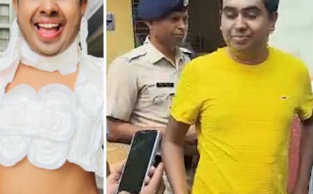 ডায়াপার পরে রেললাইনের উপরে নেচে অবশেষে পুলিশের হাতে আটক স্যান্ডি সাহা