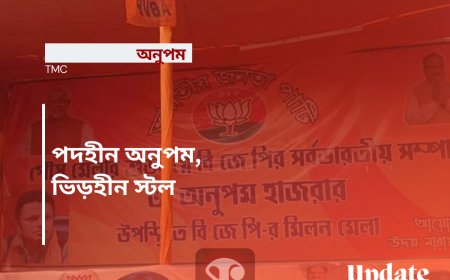 পদহীন অনুপম, ভিড়হীন স্টল