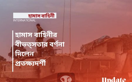 হামাস বাহিনীর বীভত্সতার বর্ণনা দিলেন প্রতক্ষ্যদর্শী