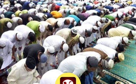 রাস্তার  উপরে বসে পাঠ করা যাবে না নমাজ, কড়া নির্দেশিকা জারি রাজ্যের