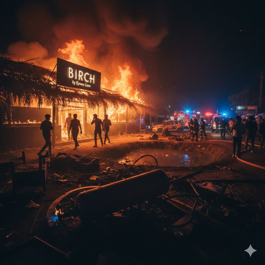 গোয়ার নাইটক্লাবে মধ্যরাতে বিভীষিকা: সিলিন্ডার বিস্ফোরণের আগুনে পুড়ল ২৫টি তাজা প্রাণ, অগ্নিনিরাপত্তায় বড় গাফিলতির অভিযোগ!